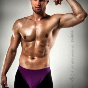 Розпродаж!!! Чоловічі шорти з фіолетовим гульфіком Passion 009 THONG violet S/M