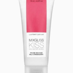 Лубрикант на водній основі MixGliss KISS Wild Strawberry (70 мл) Дика Полуничка