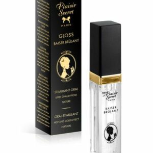 Стимулювальний блиск для губ Plaisirs Secrets Stimulating Oral Gloss Baiser Brulant (7 мл)