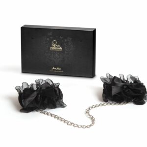 Наручники Bijoux Indiscrets - Frou Frou Organza handcuffs, атлас і органза, подарункова упаковка