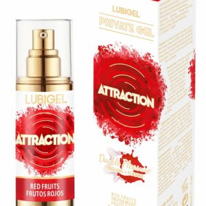 Рідкий вібратор MAI Lubigel Red Fruits (30 мл), густий гель, дуже смачний, діє до 30 хвилин