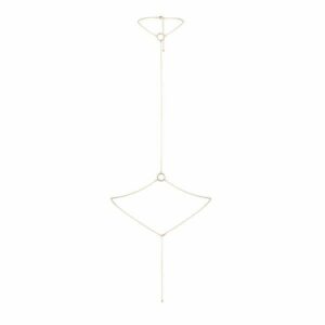 Ланцюжок на шию і пояс Bijoux Indiscrets Magnifique I Body Chain - Gold, прикраса на тіло
