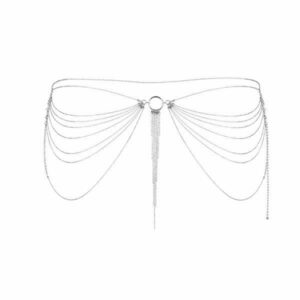 Ланцюжок трусики або ліф Bijoux Indiscrets Magnifique Waist Chain - silver, прикраса на тіло
