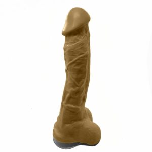 Крафтове мило-член із присоскою Чистый Кайф Brown size XL, натуральне