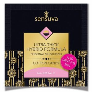 Пробник Sensuva - Ultra-Thick Hybrid Formula Cotton Candy (6 мл)