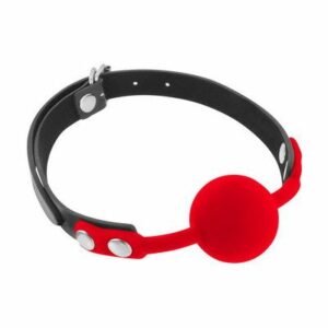 Класичний кляп з силіконовою кулькою Fetish Tentation Silicone Gag Ball
