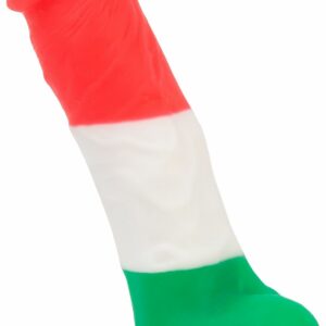 Кольоровий фалоімітатор ADDICTION - LEONARDO - 7 "- 3 COLOURS, 17,8 см, силікон, вібропуля в подарун