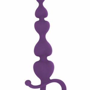 Анальні буси MAI Attraction Toys №79 Purple, довжина 18см, діаметр 3,1см