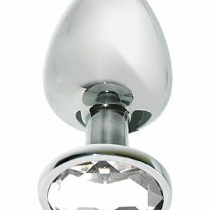 Анальна пробка з кристалом MAI Attraction Toys №74, довжина 10 см, діаметр 4 см