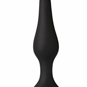 Анальна пробка з присоскою MAI Attraction Toys №34 Black, довжина 12,5см, діаметр 3,2см