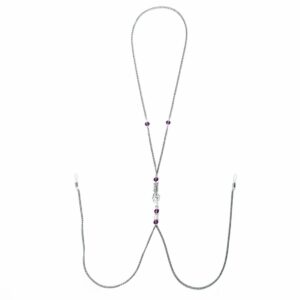 Прикраса для сосків Art of Sex - Nipple Clamps Arrow, колір фіолетовий