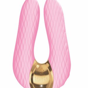 Вібратор для клітора Shunga Aiko Light Pink, гнучкі кінчики