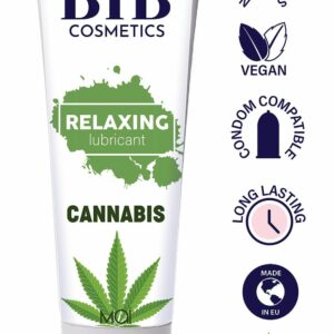 Змазка на гібридній основі BTB Relaxing Lubricant Cannabis (100 мл)