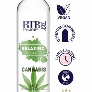 Змазка на гібридній основі BTB Relaxing Lubricant Cannabis (250 мл)