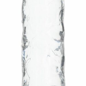 Прозорий фалоімітатор ADDICTION Vertical Dong 8″, присоска, діаметр 3,8 см, віброкуля в подарунок