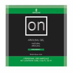 Пробник збуджувального гелю Sensuva — ON Arousal Gel for Her Spearmint (6 мл)